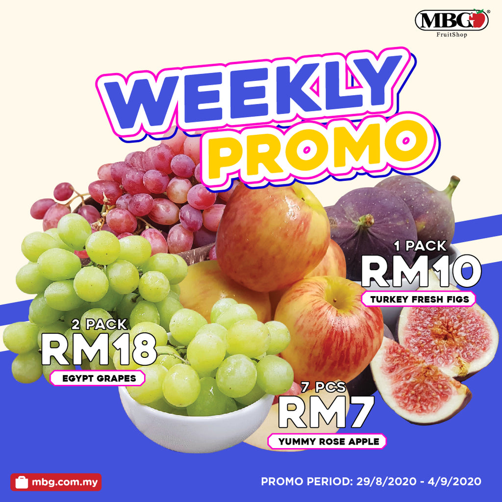 WEEKLY PROMOTION 29 August to 4 September 2020!!