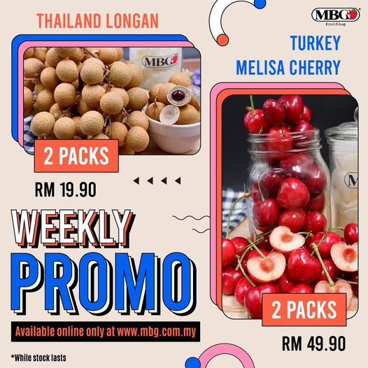 WEEKLY PROMOTION 23-31 July 2021!