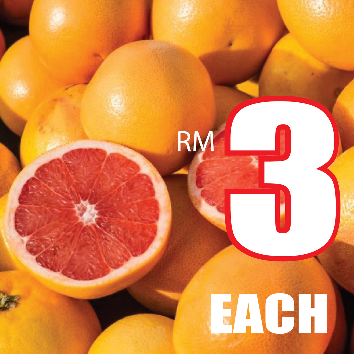 South Africa Grapefruit (M) [1 Pcs] MBG Fruit Shop