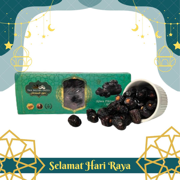 The Sultan Ajwa AA Dates [500G/Pack]-Dates-MBG Fruit Shop