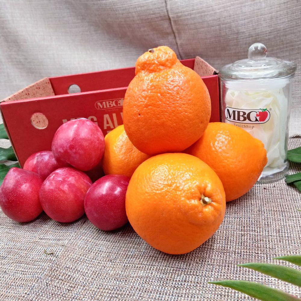 Plummin Mini Mix Fruit Box MBG Fruit Shop