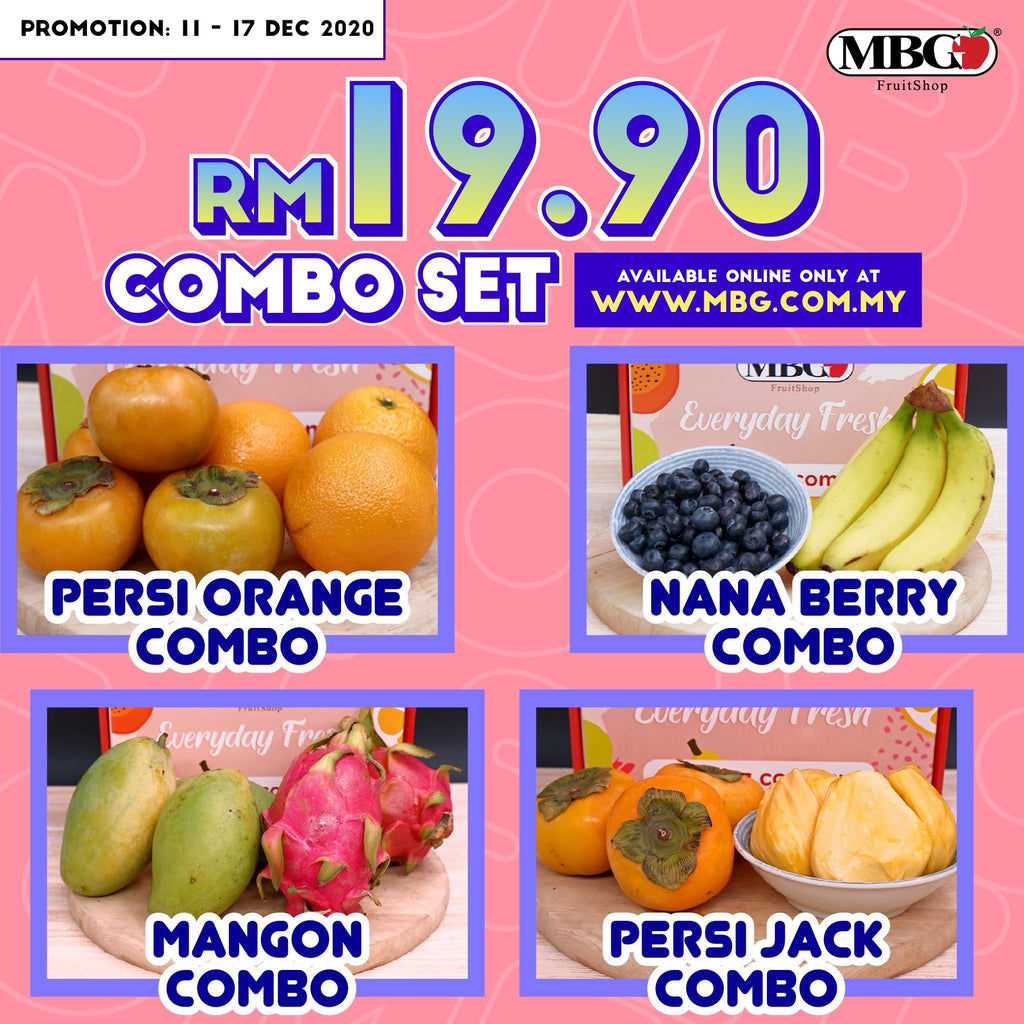 FRUIT COMBO OF THE WEEK 11TH TO 17TH DECEMBER 2020 !!