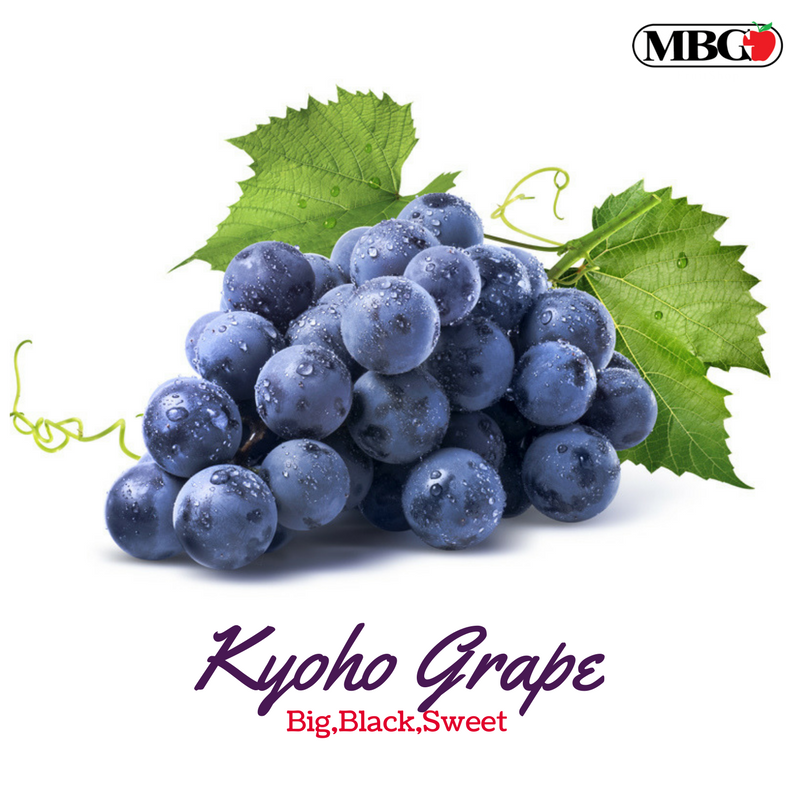 Kyoho Grape, Big,Black,Sweet