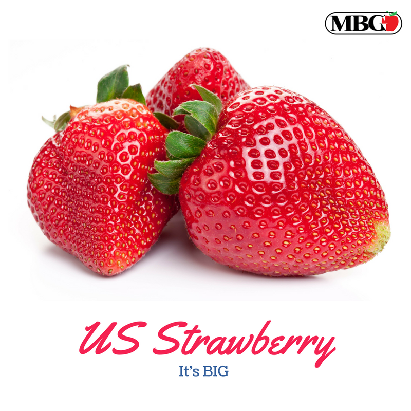 US Strawberry, It's BIG