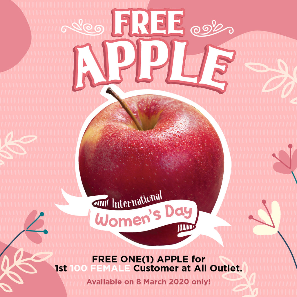 Special promotion for International Womens Dayon  8 March 2020!