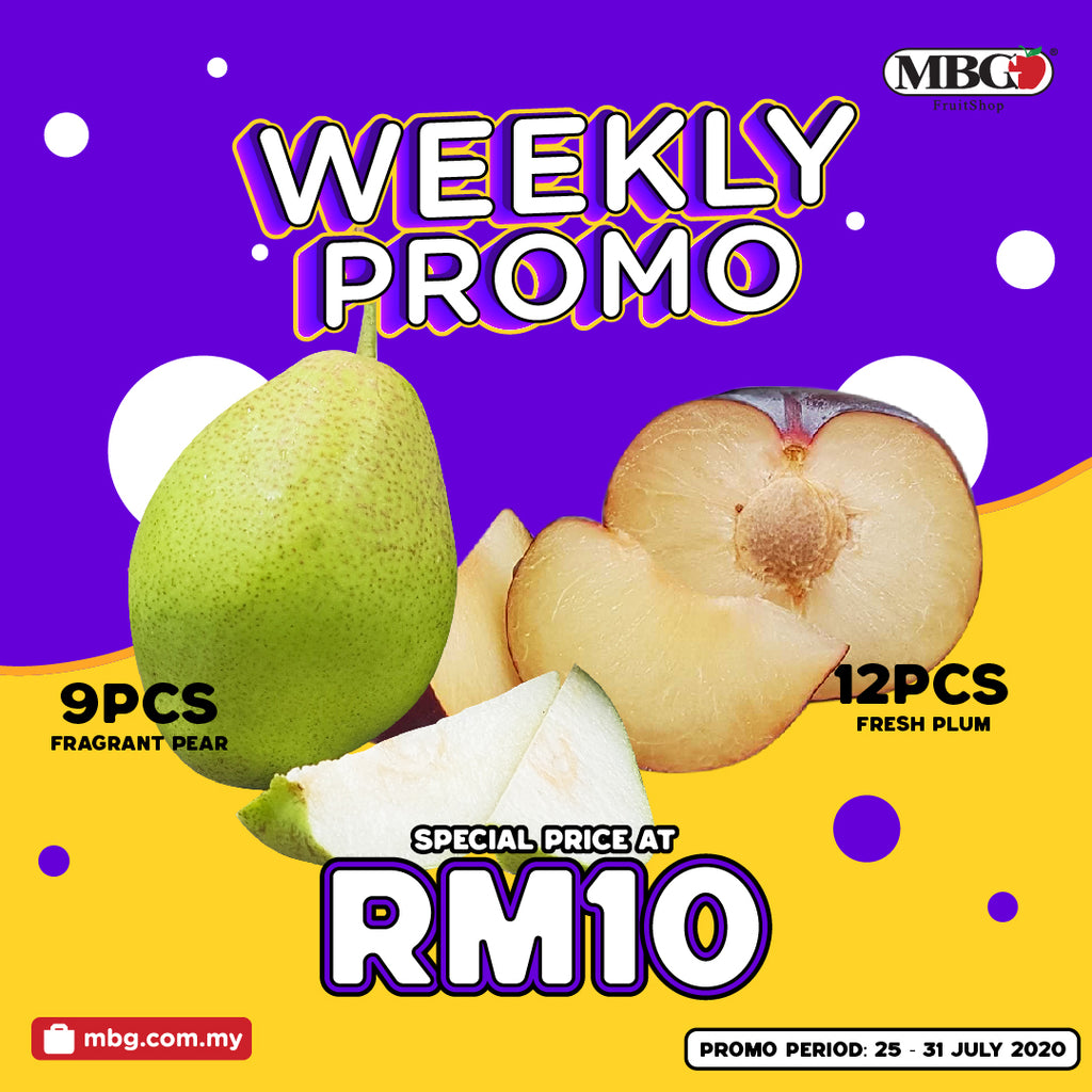 WEEKLY PROMOTION 25TH to 31TH July 2020!