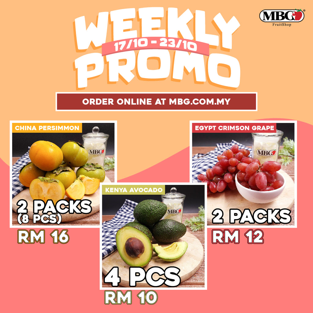 WEEKLY PROMOTION  17 to 23 OCTOBER 2020 !!