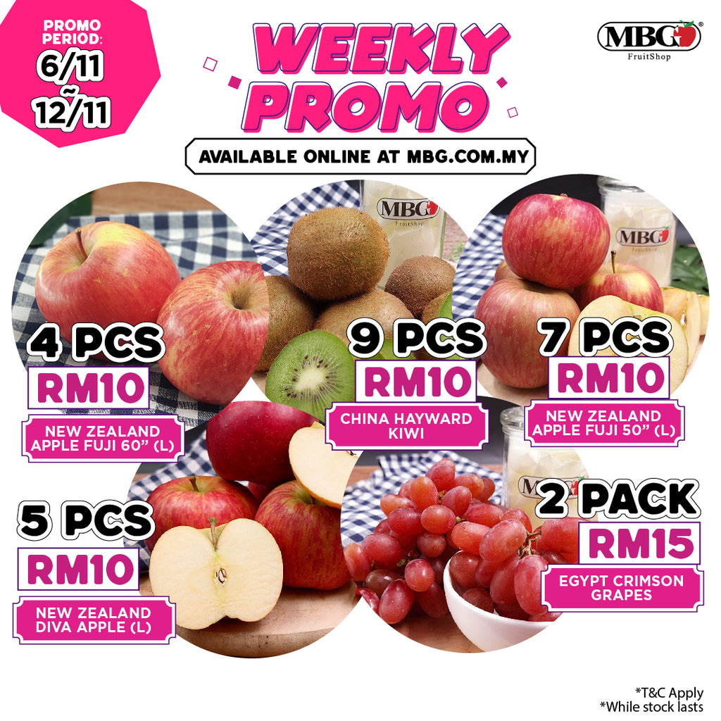 WEEKLY PROMOTION 6 -12 NOVEMBER  2020