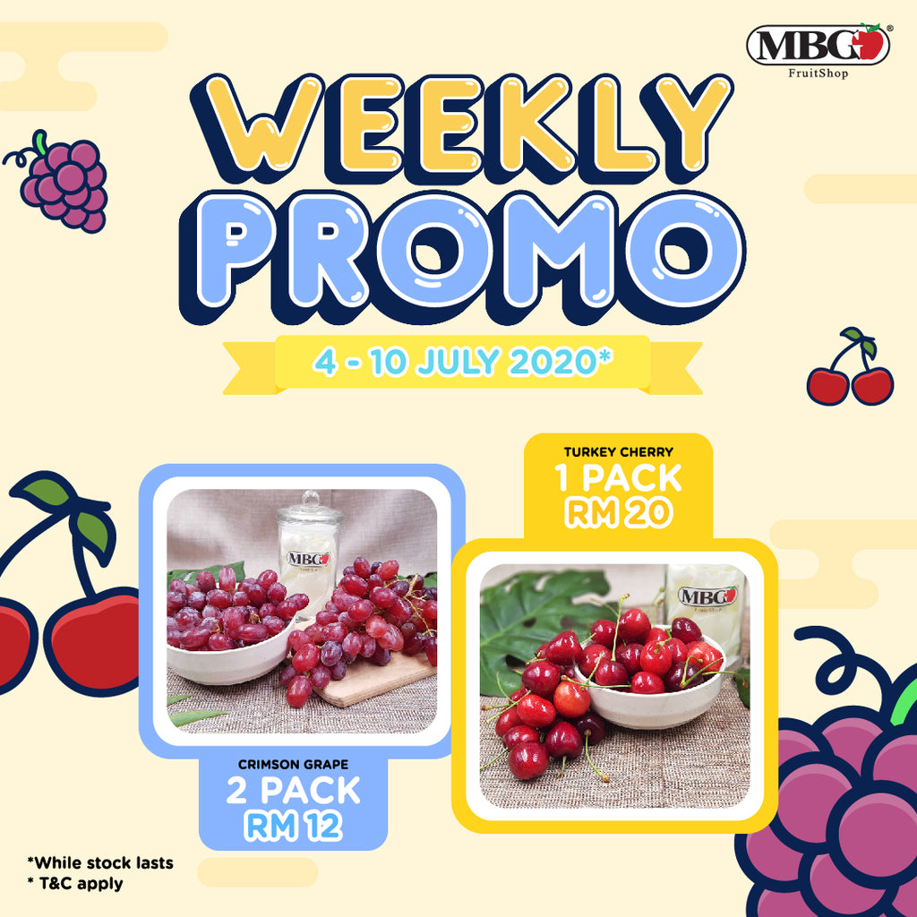 WEKKLY PROMOTION 4-10 JULY 2020!