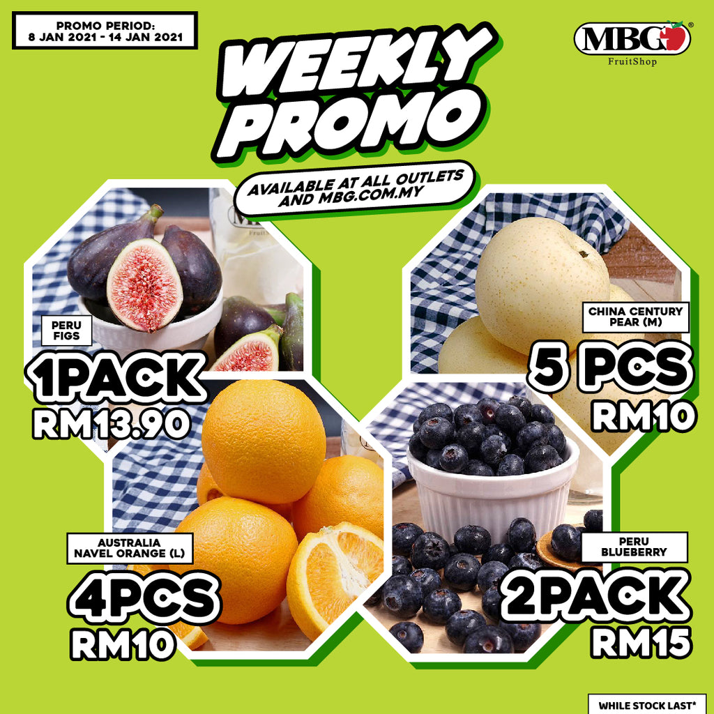 WEEKLY PROMOTION 8-14 JANUARY 2021 !!