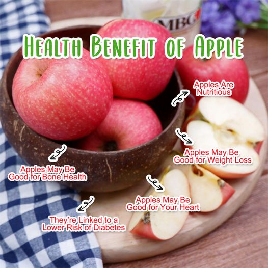 HEALTH BENEFIT OF APPLE !