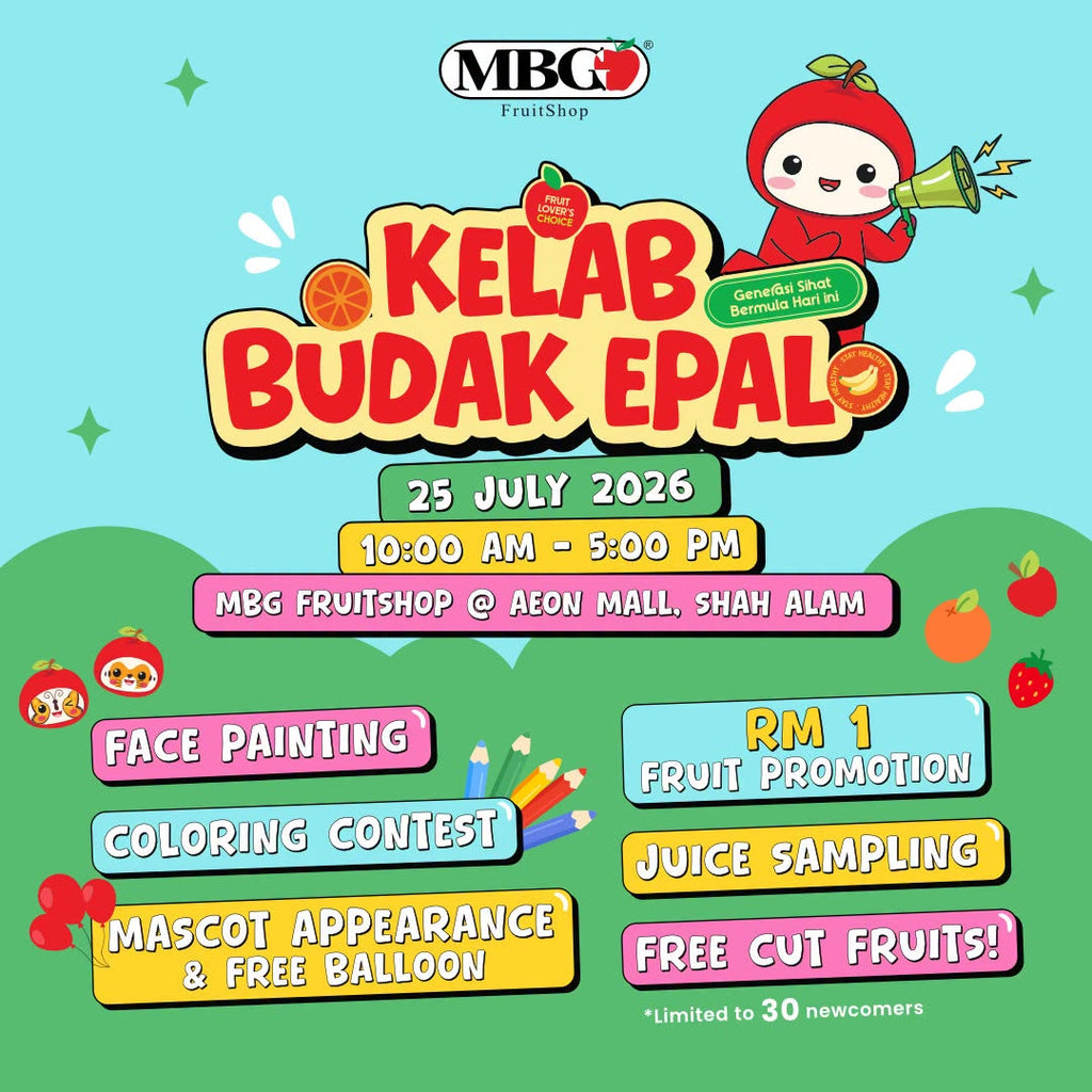 Kelab Budak Epal Meriahkan MBG FruitShop @ AEON Mall Shah Alam dengan Aktiviti Menarik untuk Kanak-Kanak