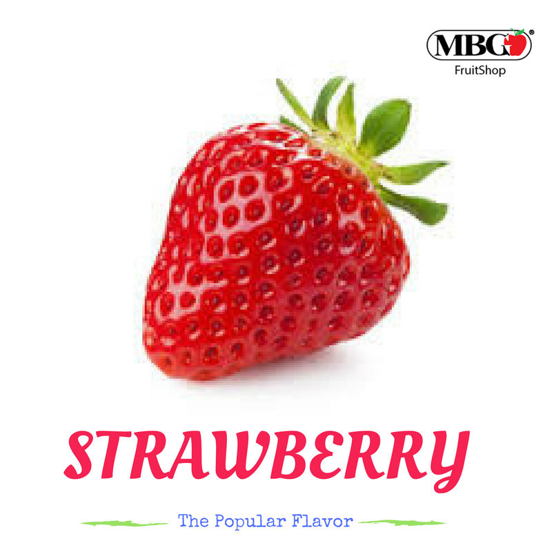 Strawberry, the popular flavor!