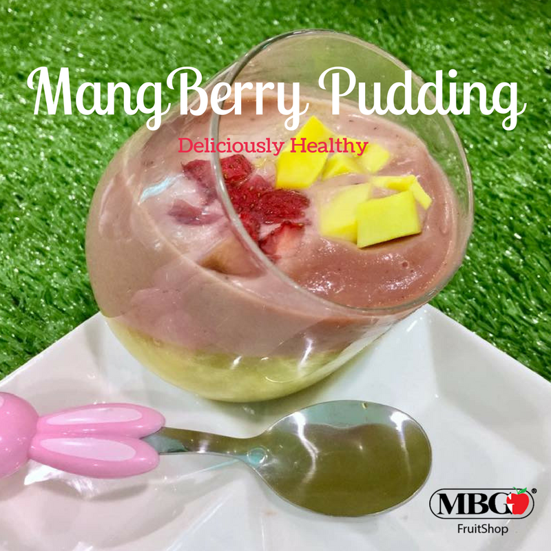 Mangberry Pudding