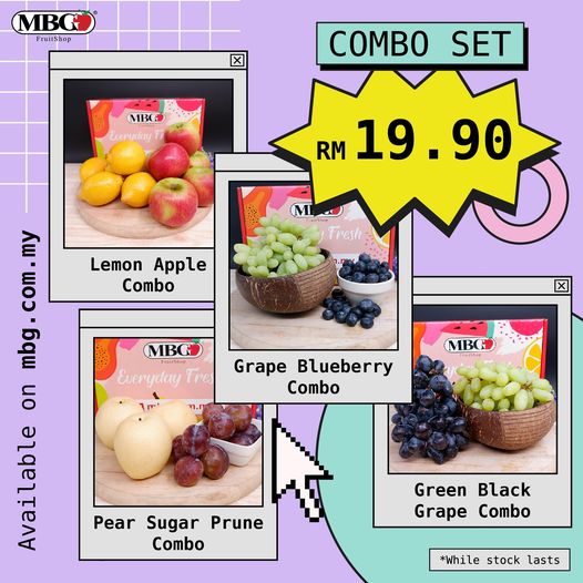 WEEKLY COMBO SET  PROMOTION 26 MARCH TO 3 APRIL!!