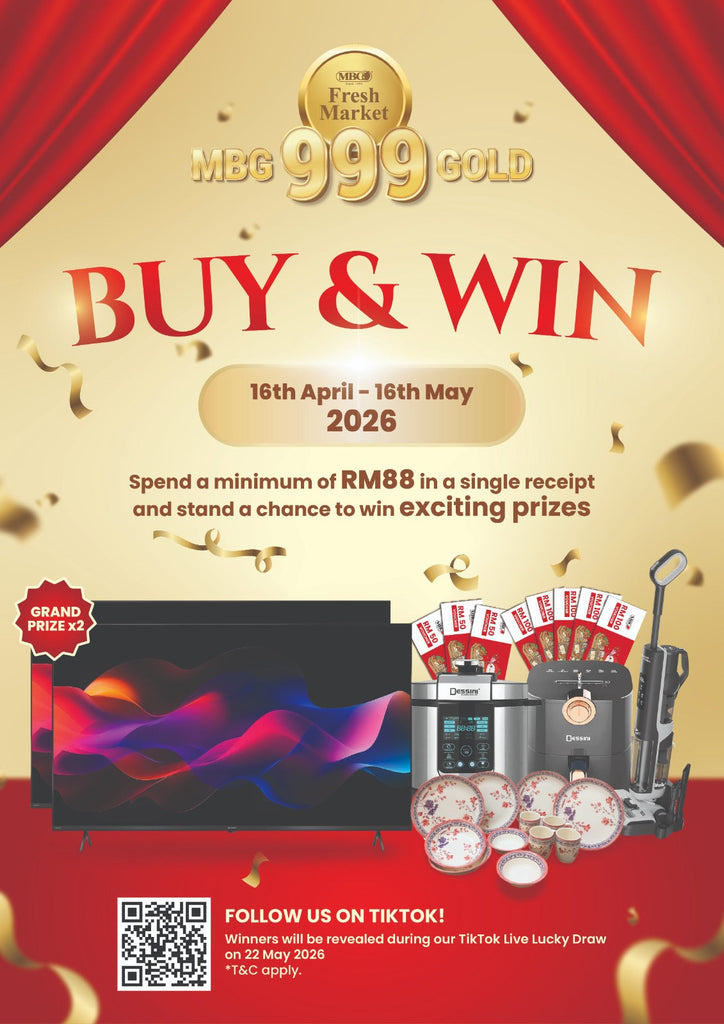 MBG 999 Gold: Buy & Win Contest