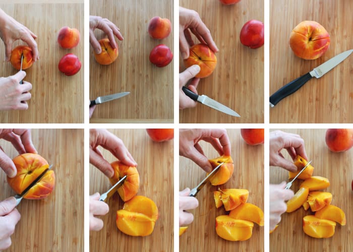 HOW TO CUT PEACH OR NECTARINE