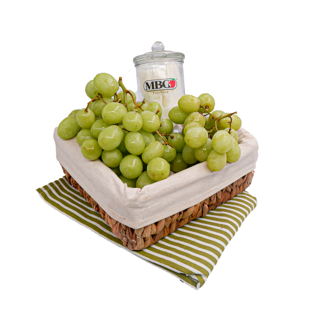 1 Pack x Australia Sweet Globe Grape [500G/Pack]-Grapes-MBG Fruit Shop