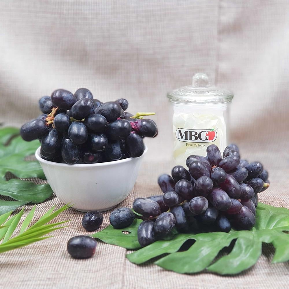 1 Pack x India Black Sonaka Grape [500G/Pack] MBG Fruit Shop