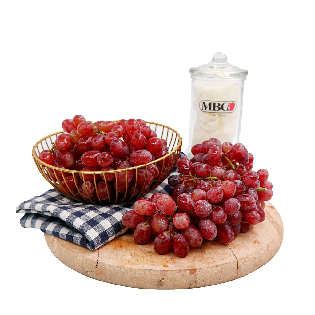 1 Pack x South Africa Crimson Grapes [500G/Pack]-Grapes-MBG Fruit Shop