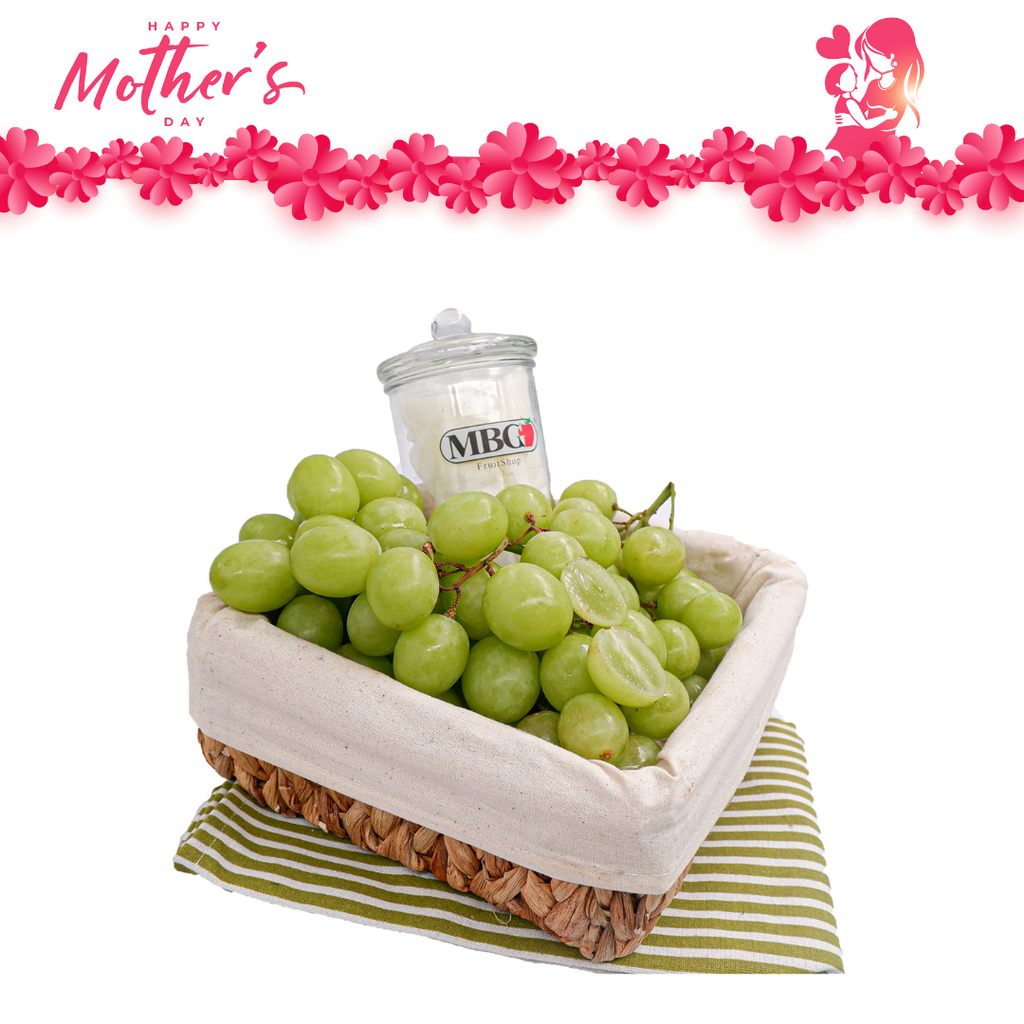 2 Pack x South Africa Autumn Crisp Green Grape [500G/Pack]-Grapes-MBG Fruit Shop