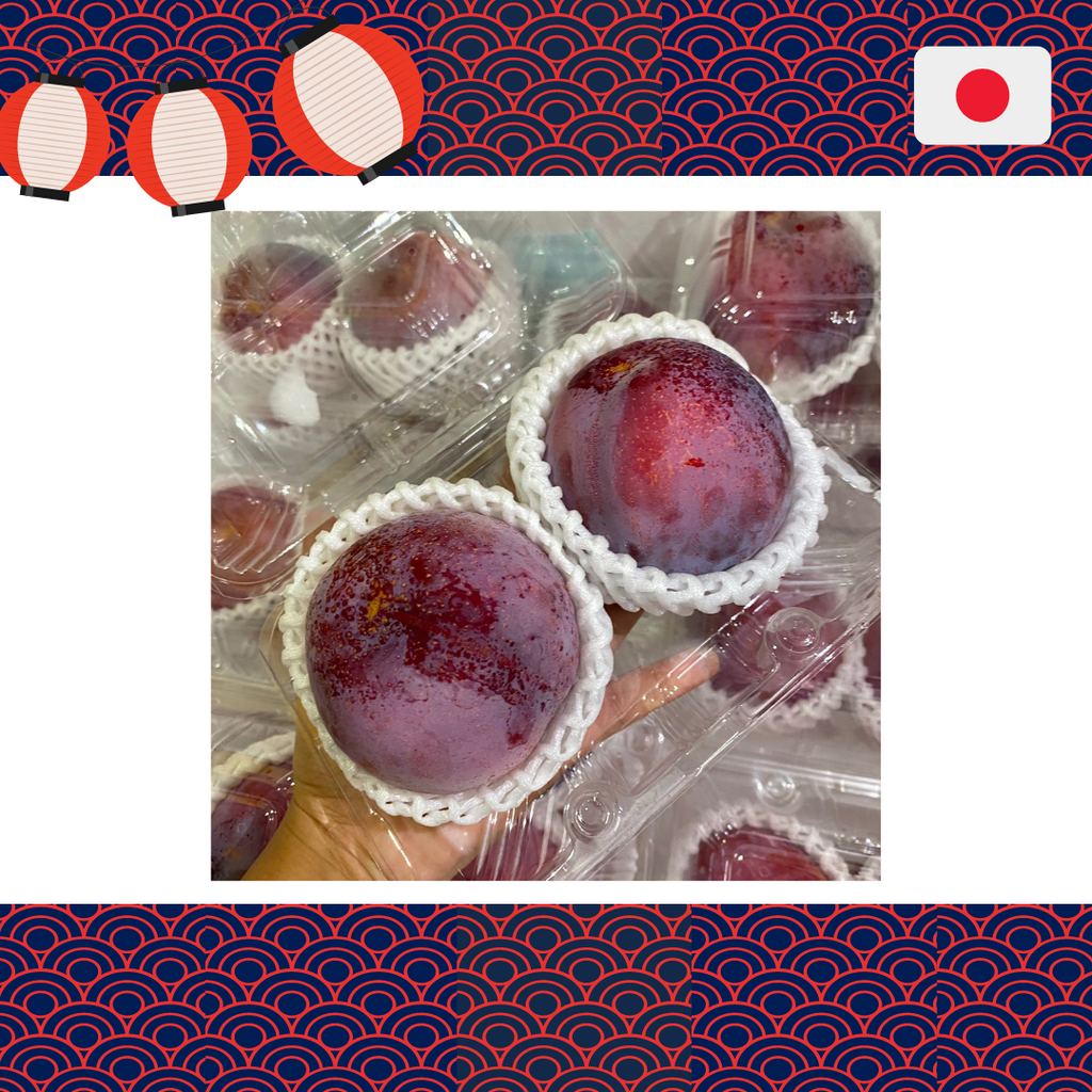 [✈️ Air Flown] 1 Pack x Japan Kiyo Yamanashi Plum (2Pcs/Pack)-Seasonal Fruits-MBG Fruit Shop