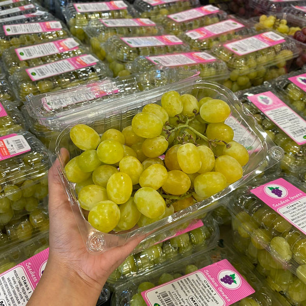 (✈️ Air Flown) Egypt Cotton Candy Green Grapes-Grapes-MBG Fruit Shop