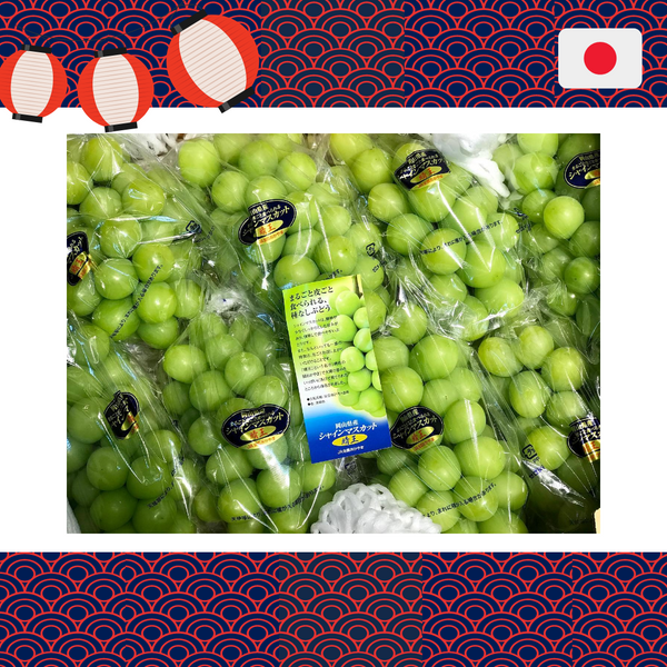 [✈️ Air Flown] Japan Okayama Shine Muscat Grape (1 Pack) [800G/Pack]-Grapes-MBG Fruit Shop