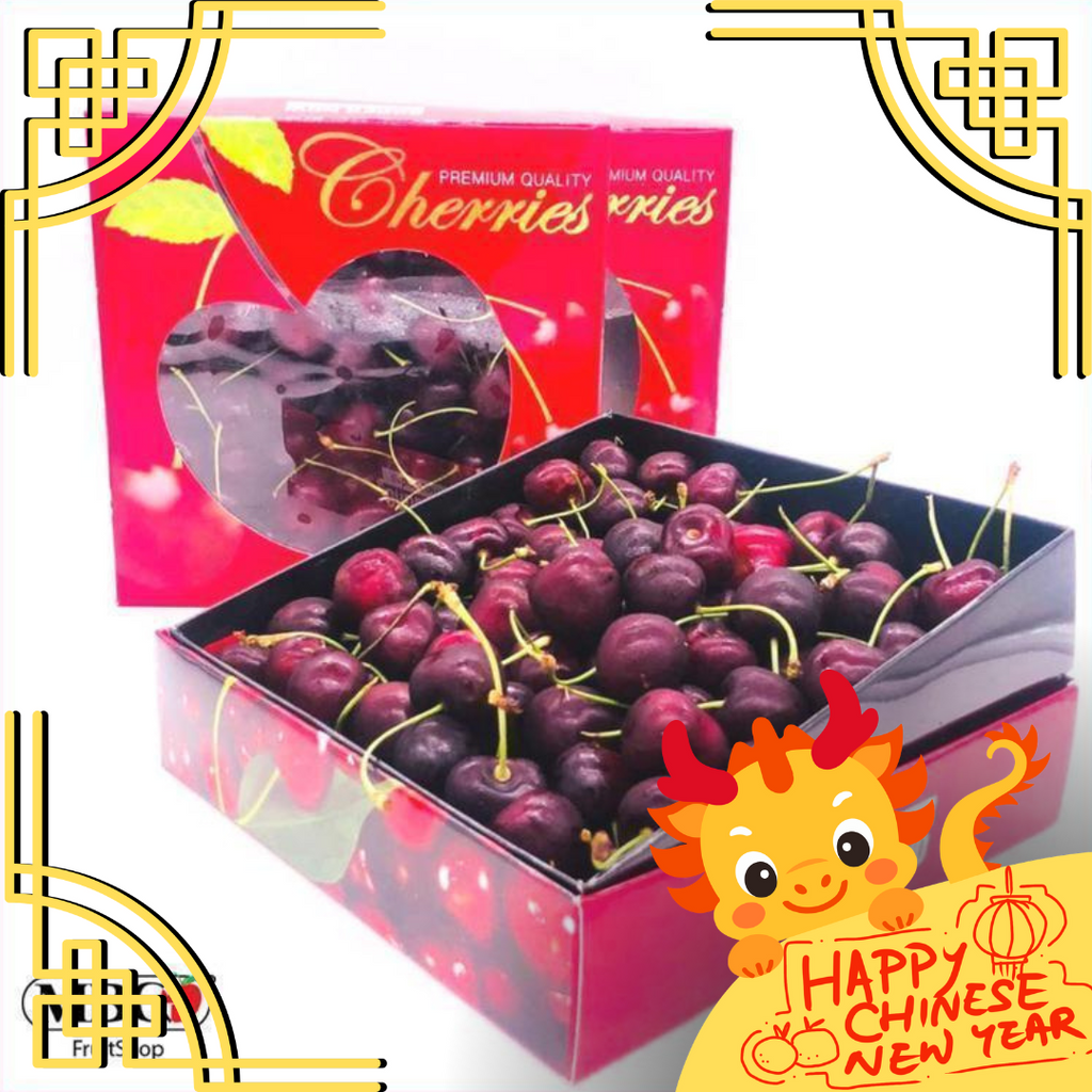 Argentina Lapin Cherry Box [1KG/Pack]-Stone Fruits-MBG Fruit Shop