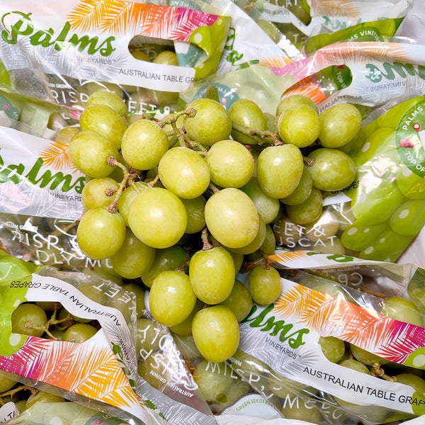 Australia Autumn Crisp Green Grape [500G/Pack]-Grapes-MBG Fruit Shop