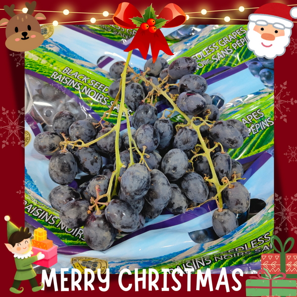 Australia Autumn Royal Black Grape [500G/Pack]-Grapes-MBG Fruit Shop