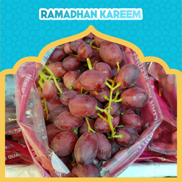 Australia Fire Crunch Red Seedless Grapes [900g]-MBG Fruit Shop