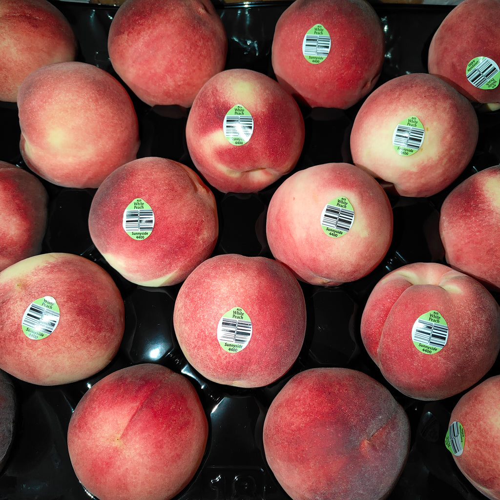 Australia White Peach (M) [3pcs]-MBG Fruit Shop