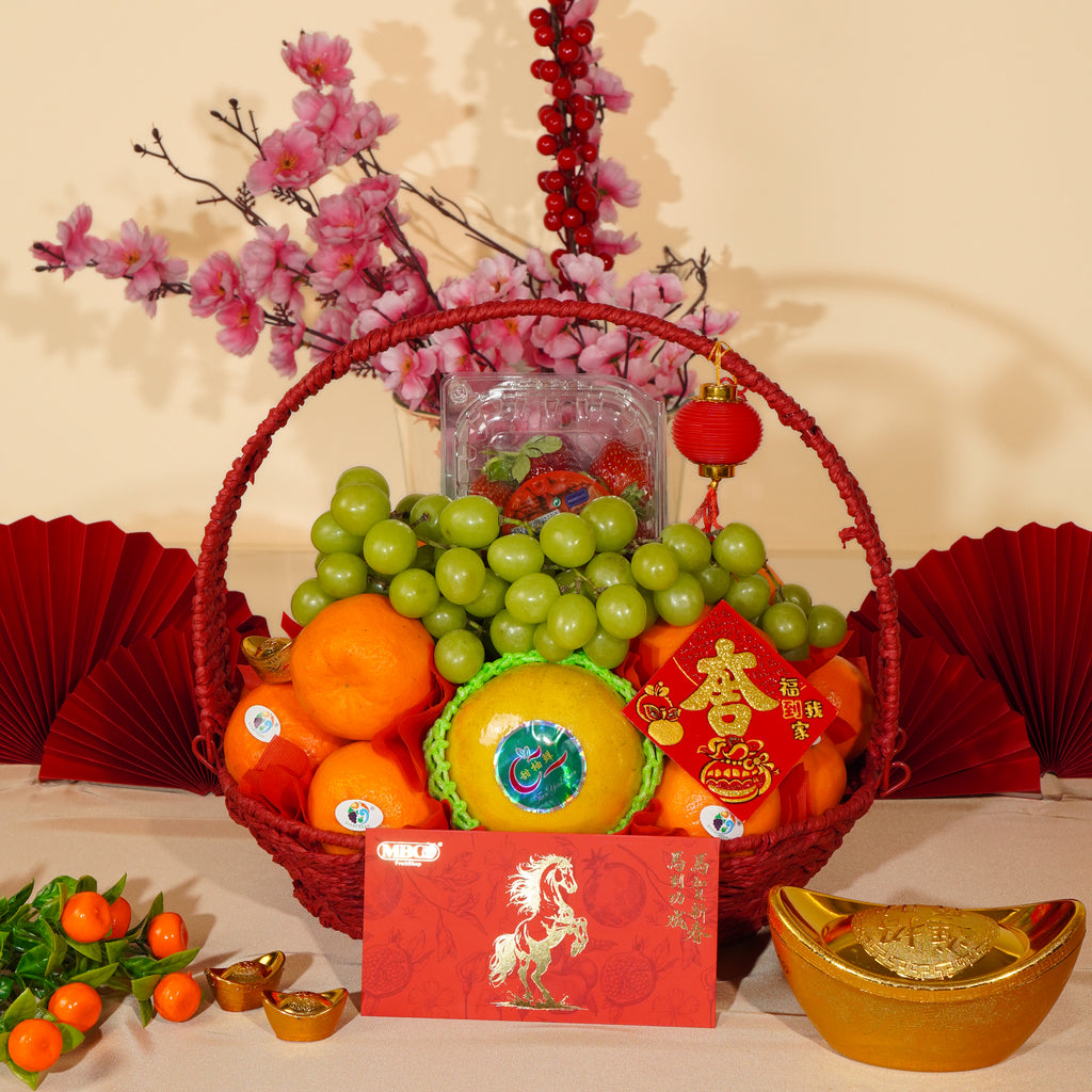 CNY Golden Abundance Fruit Basket-CNY Special-MBG Fruit Shop