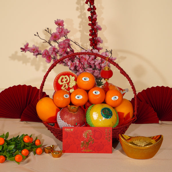 CNY Harmony & Prosperity Fruit Basket-CNY Special-MBG Fruit Shop