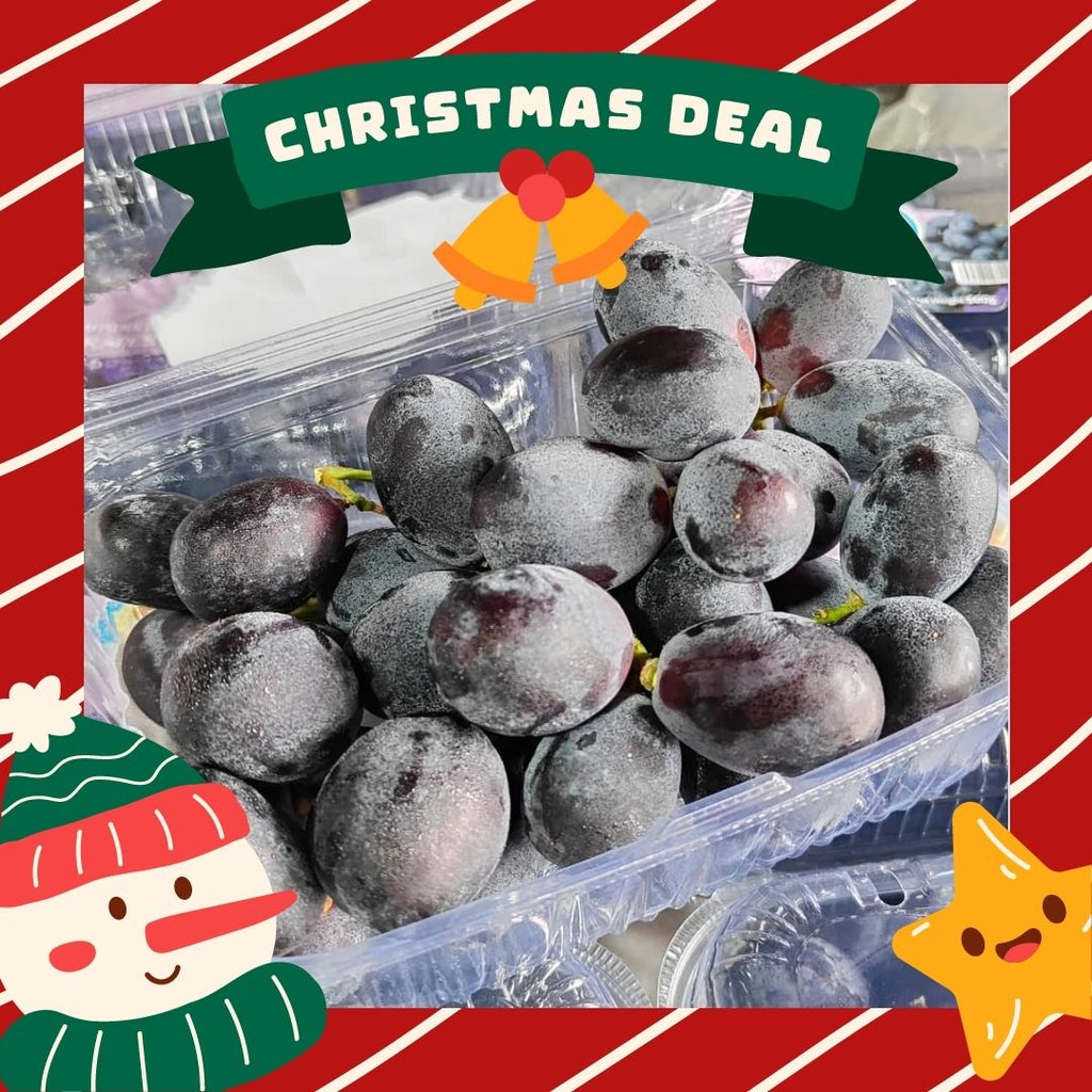 China Autumn Black Grapes [500G/Pack]-MBG Fruit Shop