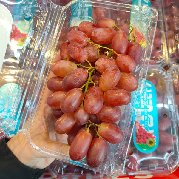 China Crimson Seedless Grape [500G/Pack]-Grapes-MBG Fruit Shop