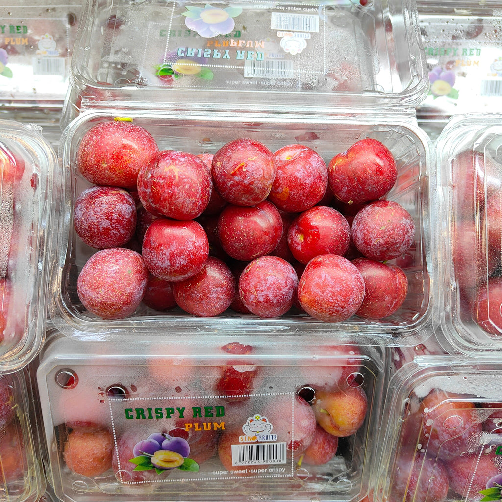 China Crispy Red Plum [500G/Pack]-Stone Fruits-MBG Fruit Shop