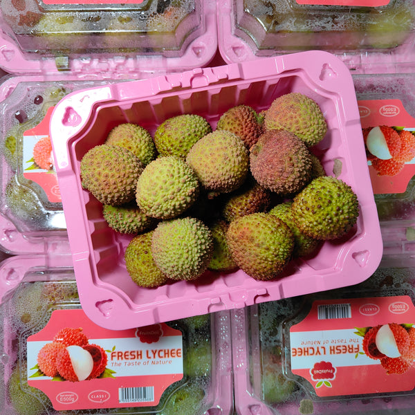 China Fresh Lychee [500G/Pack]-Exotic Fruits-MBG Fruit Shop
