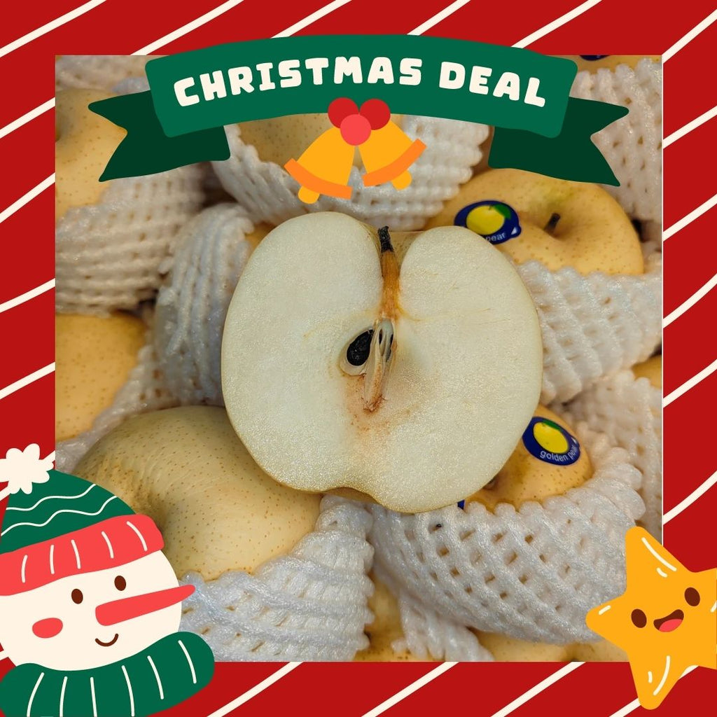 China Golden Pear (M) [3 Pcs]-Apples Pears-MBG Fruit Shop