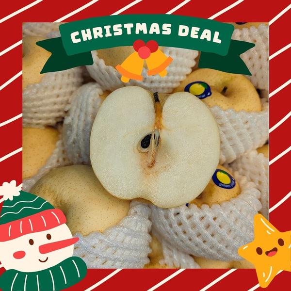 China Golden Pear (M) [3 Pcs]-Apples Pears-MBG Fruit Shop