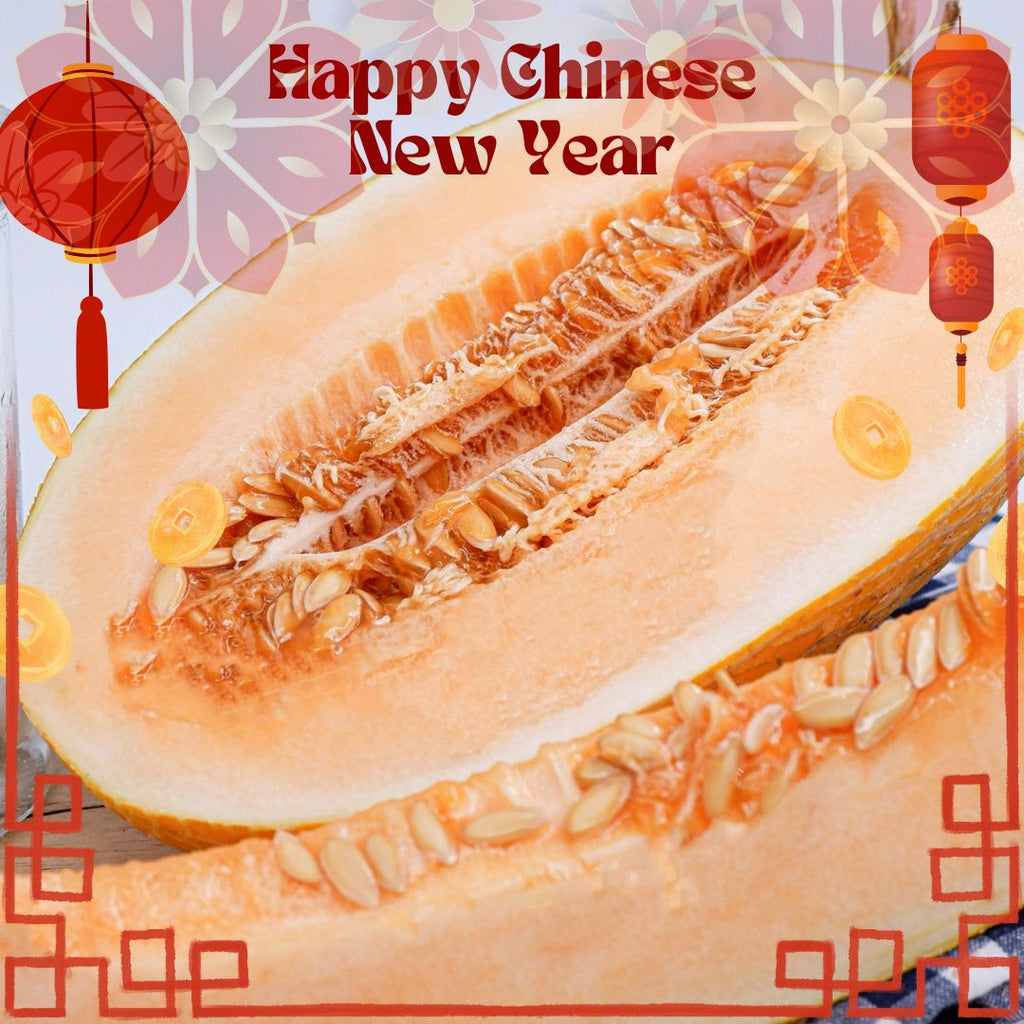 China Hami Melon [+/-1.8Kg]-Exotic Fruits-MBG Fruit Shop