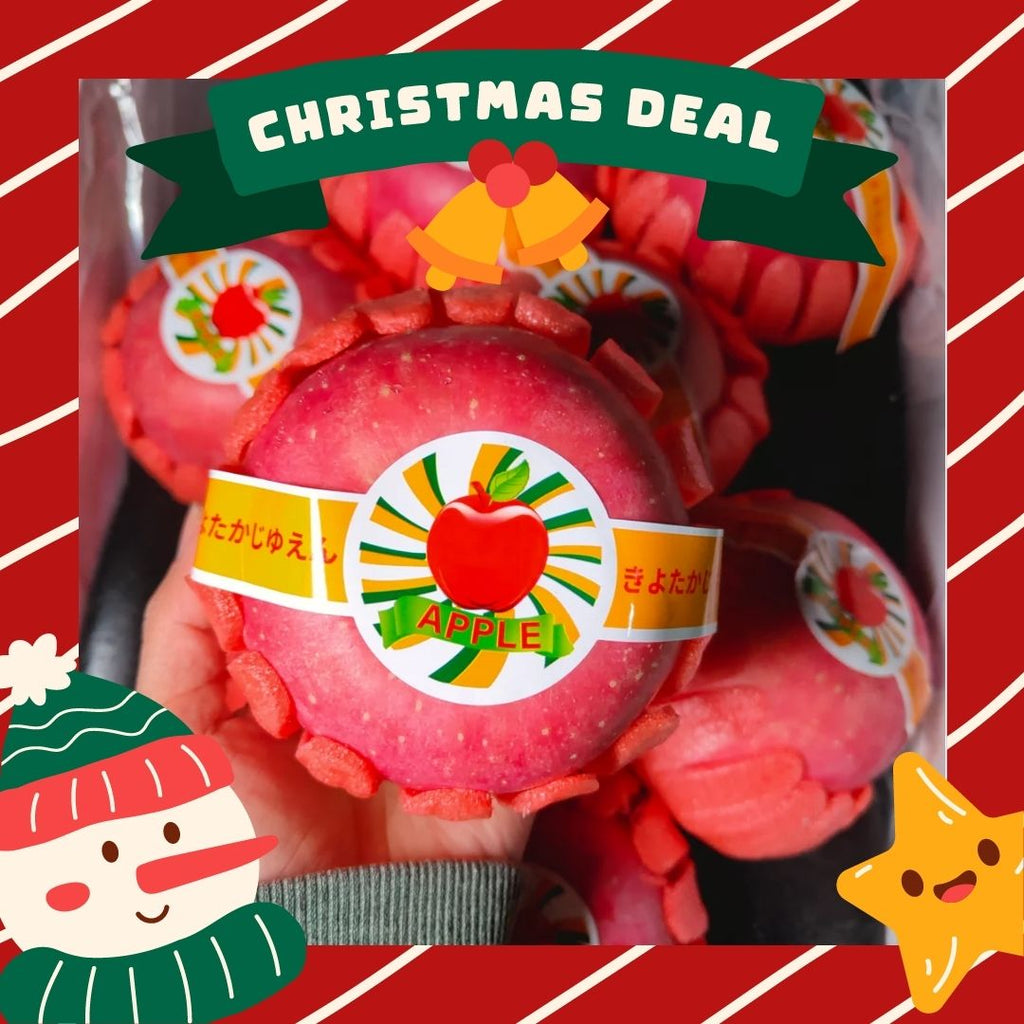 China Premium Red Apple Fuji (XL) [3 pcs]-Apples Pears-MBG Fruit Shop