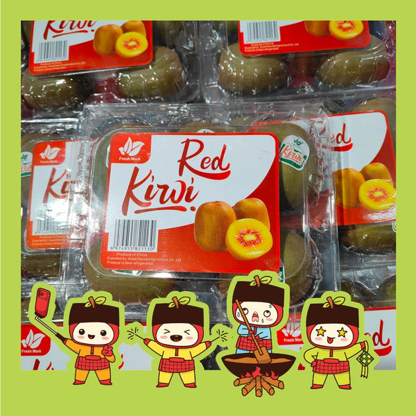 China Red Kiwi [5 Pcs]-Berries-MBG Fruit Shop