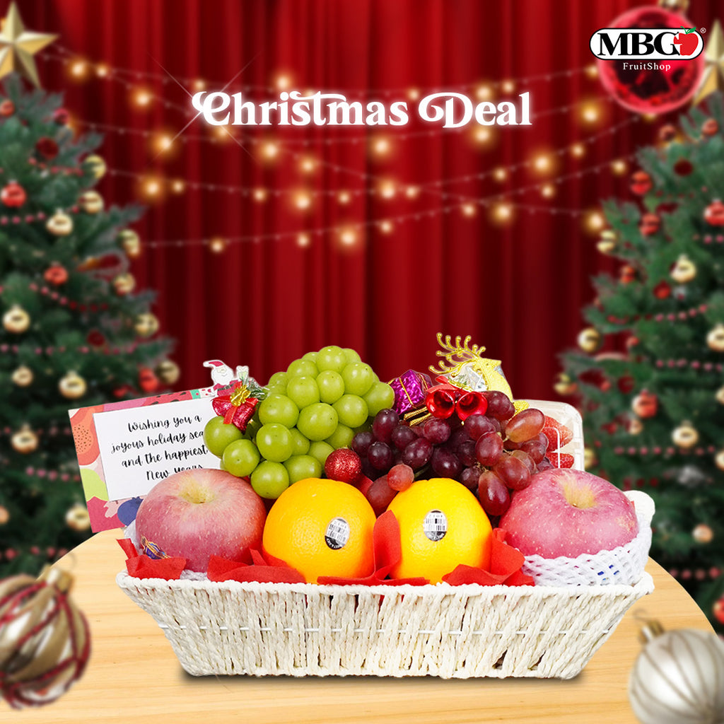 Christmas Signature Fruit Basket-Xmas Special-MBG Fruit Shop