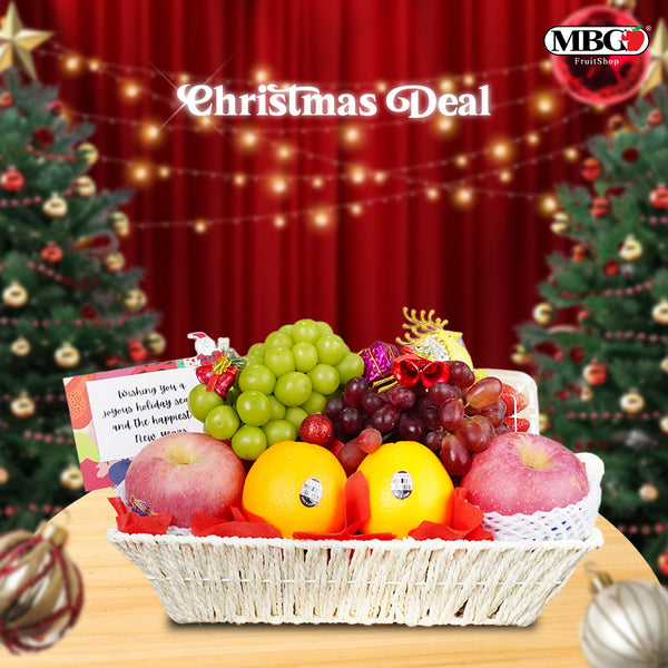 Christmas Signature Fruit Basket-Xmas Special-MBG Fruit Shop