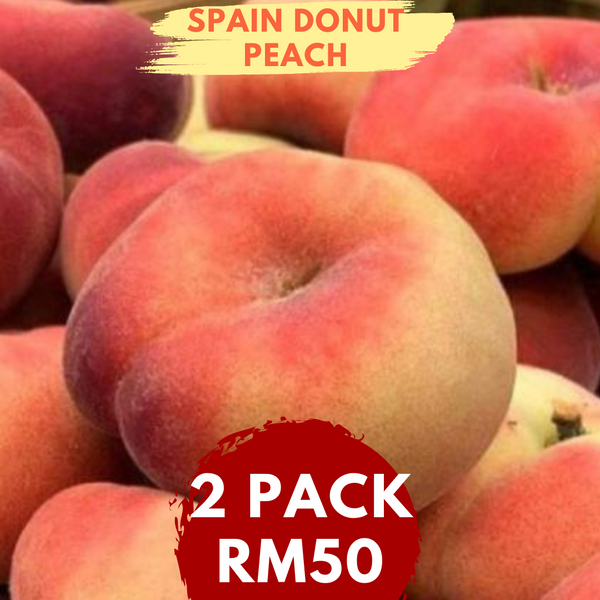 Combo Pack 1 - 2 Pack x Donut Peach (500G/Pack)-Berries-MBG Fruit Shop