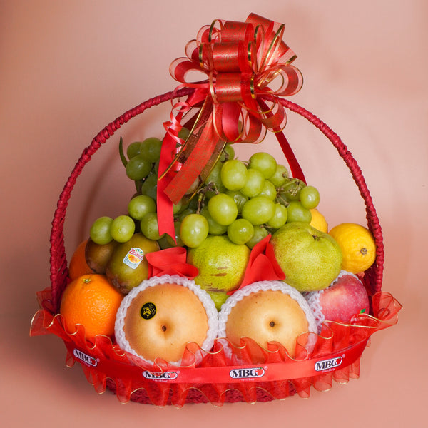 Premium Recovery Selection Fruit Basket (8 Types of Fruits)-Fruit Basket-MBG Fruit Shop