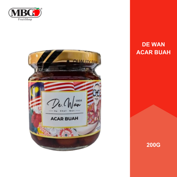 De Wan Acar Buah [200G]-Ready To Eat-MBG Fruit Shop