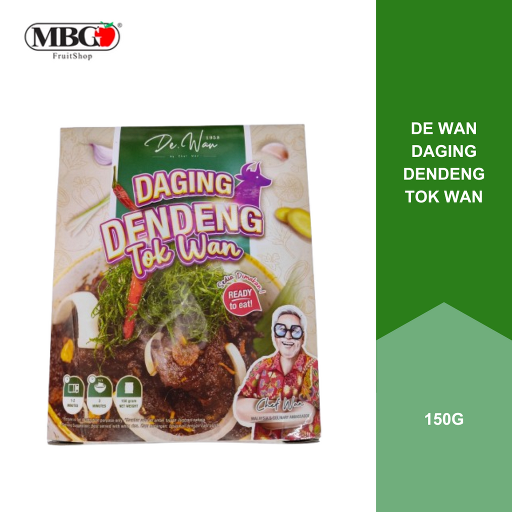 De Wan Daging Dendeng Tok Wan [150G]-Ready To Eat-MBG Fruit Shop